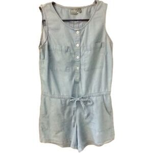 Soho Jean Company light blue Romper